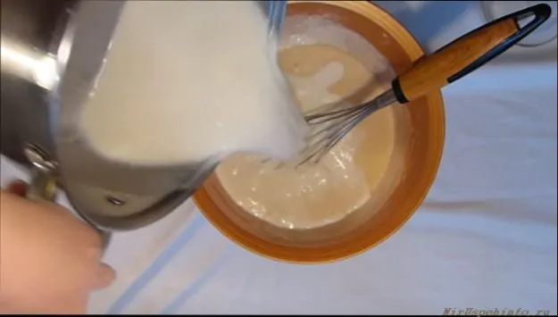 готовим блинчики на молоке блины -простой рецепт
