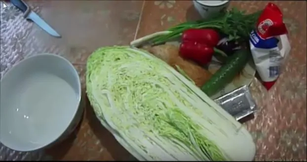  салатик с пекинской капустой