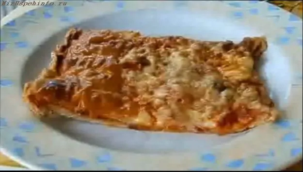 домашняя пицца в духовке