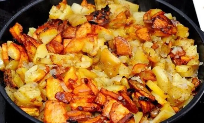 Сколько калорий в жареной картошке, вред и польза продукта
