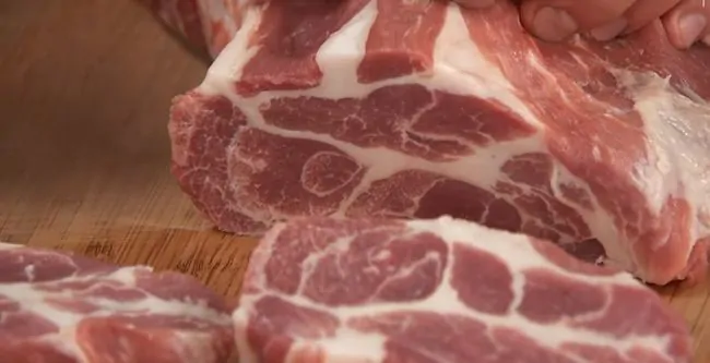 Как выбирать правильную свинину для шашлыка