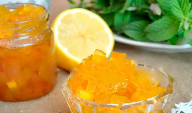 варенье на арбузных корках с лимоном и апельсином