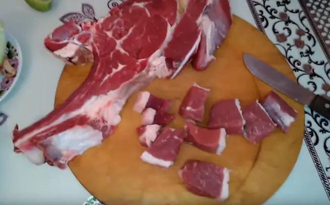 Мясо говядины для шашлыка