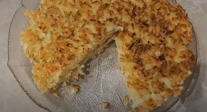 Сырно-капустный пирог